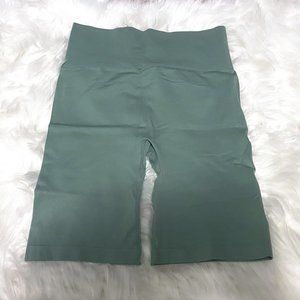 Forever 21 High Waisted Biker Shorts Mint Small